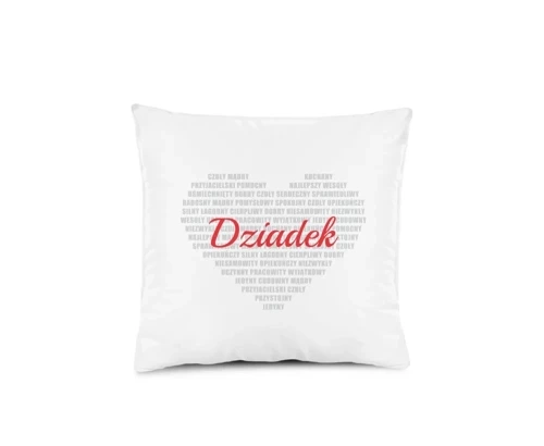 Poduszka dla Dziadka AMW biały