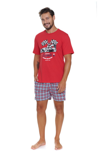 5353 Piżama Męska Doctor Nap - red
