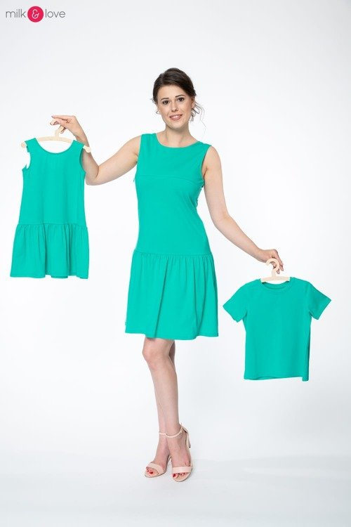 Sukienka Córka Summer Milk&Love seledynowa