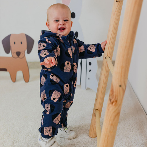 Puppy Playtime Eevi Dresowy Pajac z kapturem