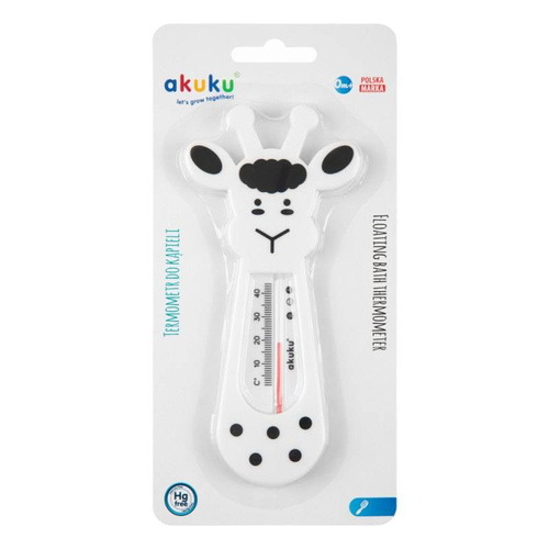 ALA0495 Termometr kąpielowy owca Akuku biały