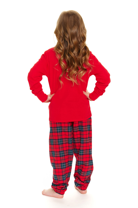 Piżama dziecięca 7129 Unisex Doctor Nap - red