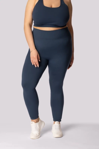 Base legginsy damskie Mona granatowy