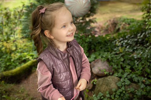 Magic Vibes Pinokio Bezrękawnik dziewczęcy - fiolet