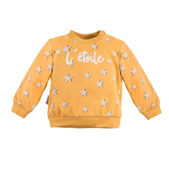 UNIQUE Ewa Klucze Bluzka z nadrukiem - żółty druk