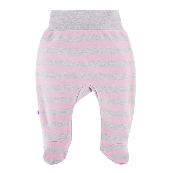 Ancymon Eevi Półśpiochy niemowlęce 2-pak - szary/różowy