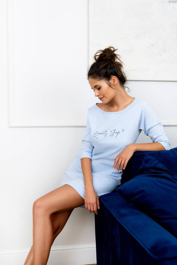 Sensis Beauty Sleep Koszula Nocna - błękitny