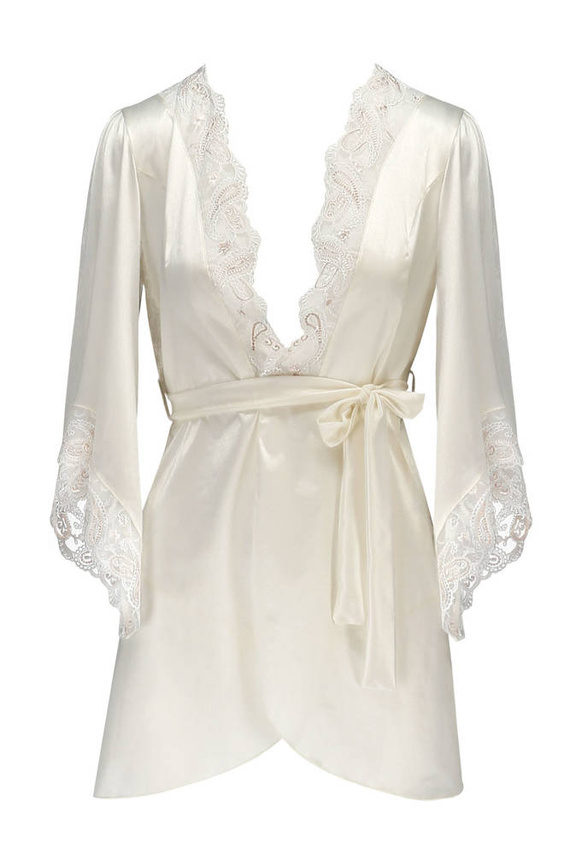 Inoe Peignoir Szlafrok damski Casmir ecru