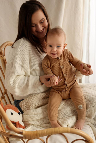 "Natural Harmony" Makoma Bluza latte