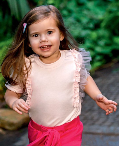 Bluzka dla dziewczynki "PEONY" Ewa Klucze