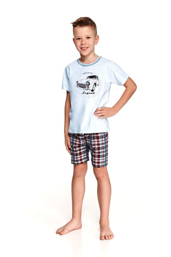 Damian 943,944 Taro piżama chłopięca - 02 granatowy melanż