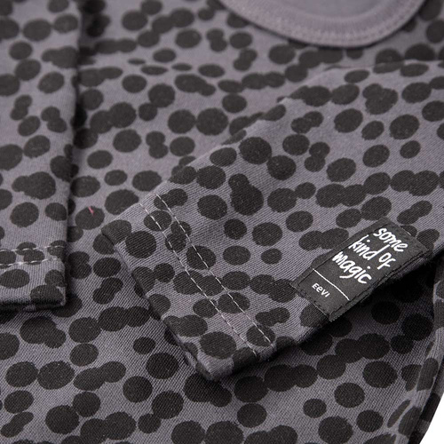 Magic Eevi Body z długim rękawem - grafit druk