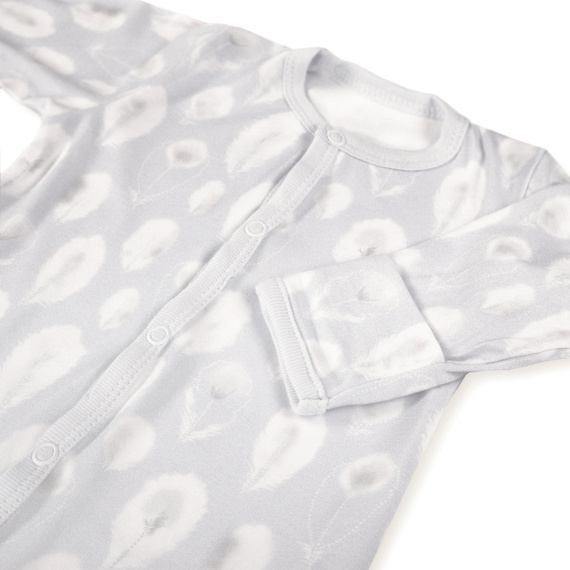 Bamboo Ewa Klucze Pajac niemowlęcy - szary