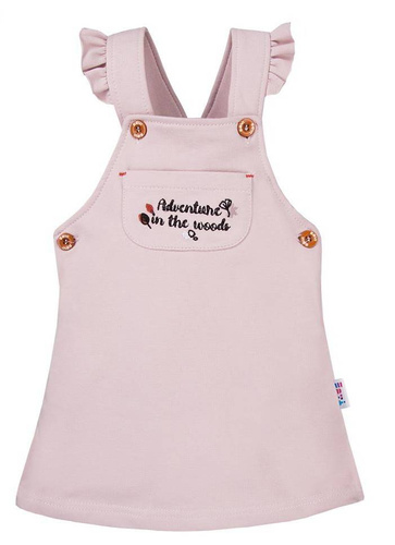 "Adventure" Ewa Klucze Ogrodniczka dla dziewczynki - róż