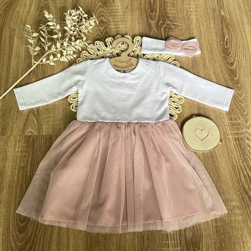 SH050 Mamatti Sukienka z długim rękawem