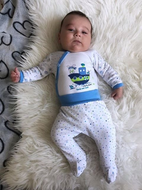 Półśpiochy niemowlęce "BUNNY AND DUCK" Makoma