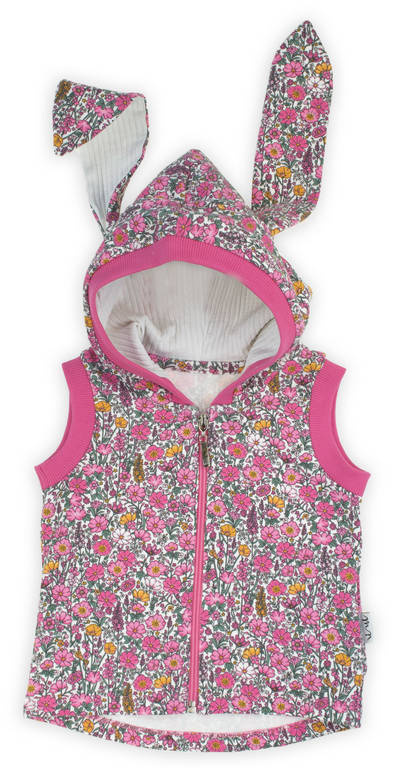 193272 Lea Nicol Kamizelka dresowa z kapturem