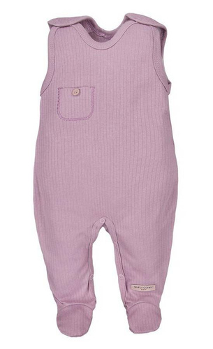 "Simply Comfy" Ewa Klucze Śpiochy niemowlęce z kieszonką- bordo