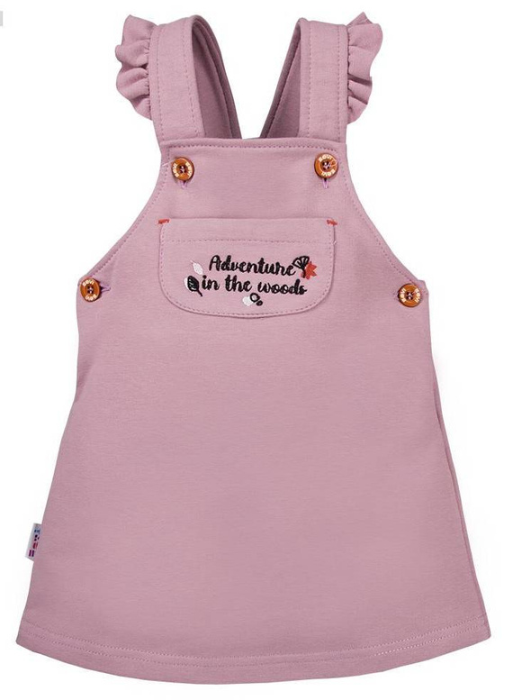 "Adventure" Ewa Klucze Ogrodniczka dla dziewczynki - róż