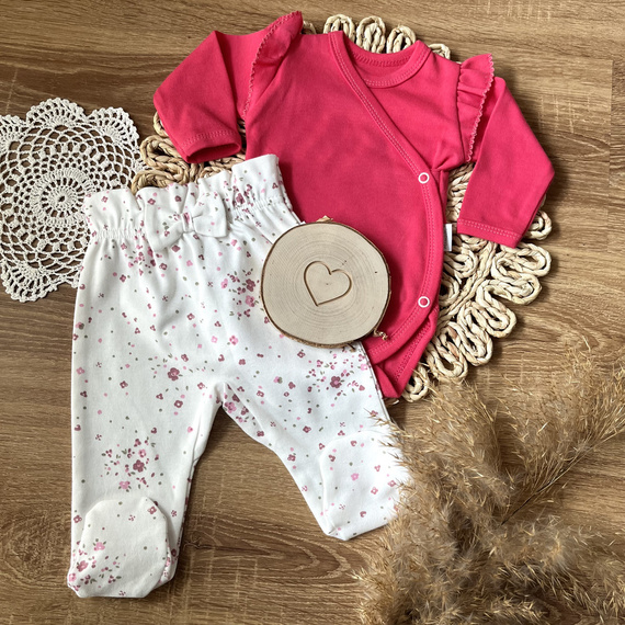 BD14327 Łączka Mamatti Body kopertowe z długim rękawem