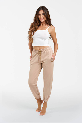 Viva Spodnie dresowe damskie Fashion - beżowy