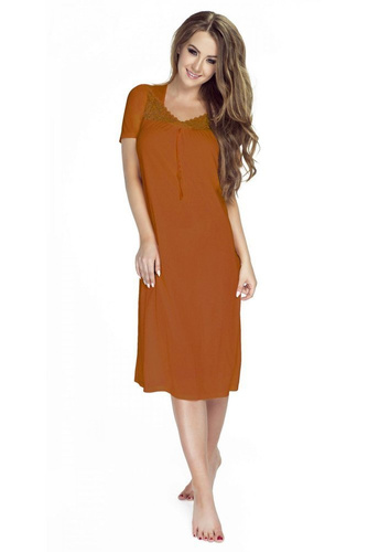 1693 Berenika halka koszula nocna damska Mewa niebieski