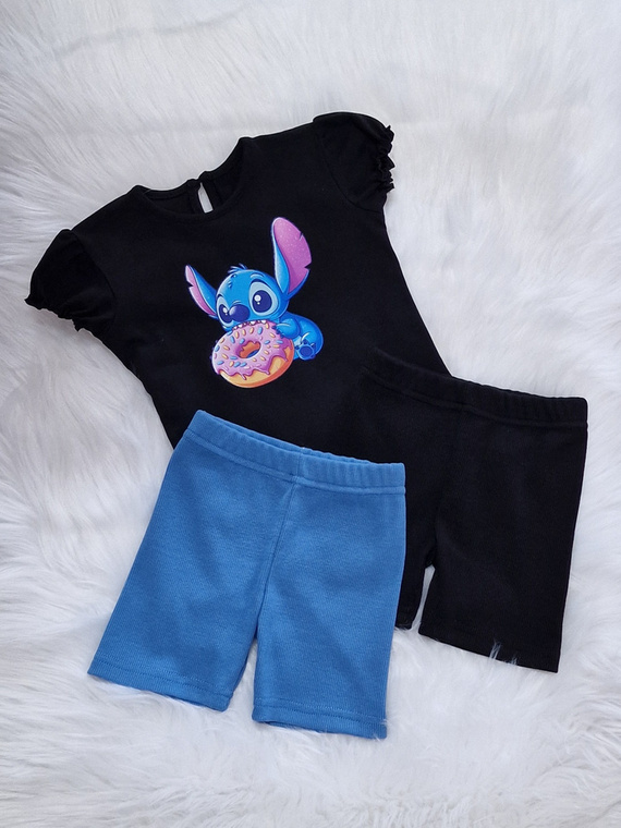 Stworek Bambarillo Koszulka dziecięca krótki rękaw czarny