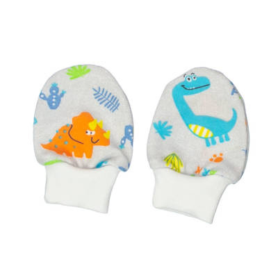 Kolorowe Dinusie Martex niedrapki rękawiczki