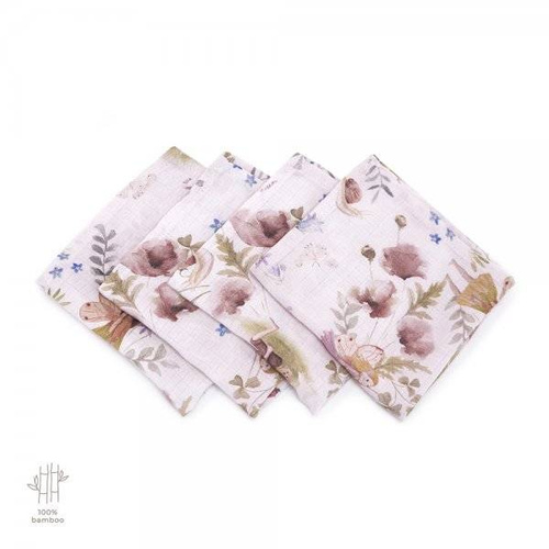 Chusteczki 100% Bamboo Muślin Fairies Makaszka
