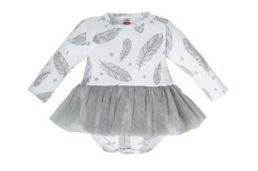 "WHITE ANGELO" Makoma Sukienkobody długi rękaw