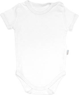 BKB Basic Mamatti Body z krótkim rękawem - biały