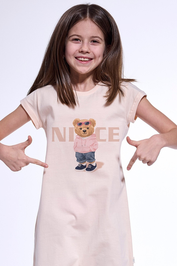 494/90, 493/90 Cats 2 Cornette Koszula dziewczęca - żółty