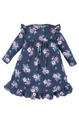 "Rose Bonica" Makoma Sukienka z falbanką 