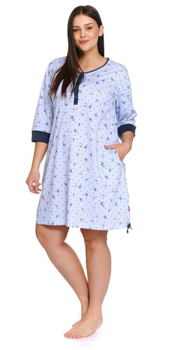 Koszula Nocna 4257 Doctor Nap - flower