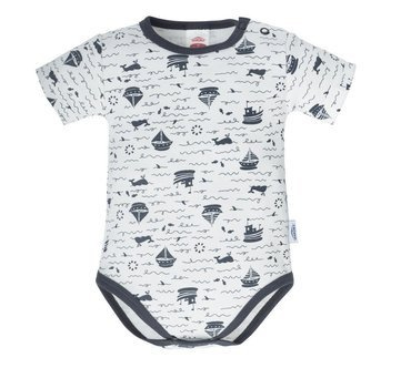 "LA MER" Makoma Body z krótkim rękawem