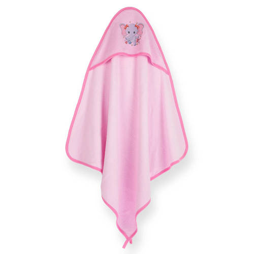 Słonik niemowlęce okrycie kąpielowe Martex różowy