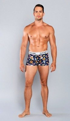 Boom Bokserki męskie Italian Fashion  - granat