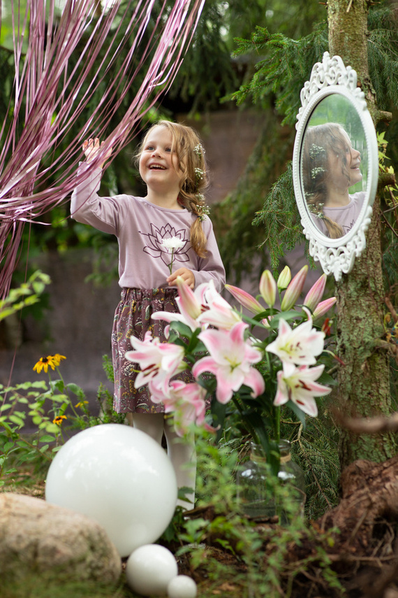 Magic Vibes Pinokio Bluzka dziewczęca - różowy