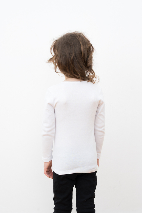 Tosia Italian Fashion podkoszulek dla dziewczynki - biały