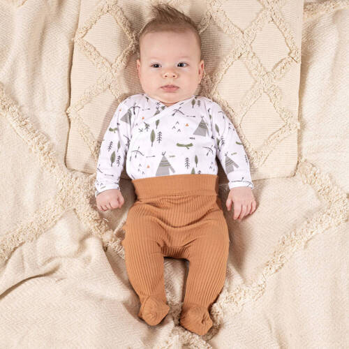 206096 Bruno Nicol Body z długim rękawem rozpinane