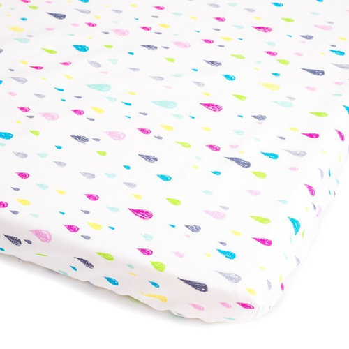 Prześcieradło z gumką Woodland- Makaszka