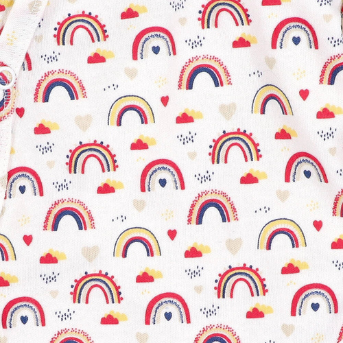 ABK-0019/TEC Tęcza Komplet niemowlęcy z bawełny organicznej Nini