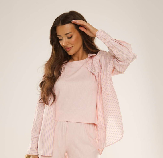 696 Freya Piżama Damska Forex - różowy jasny