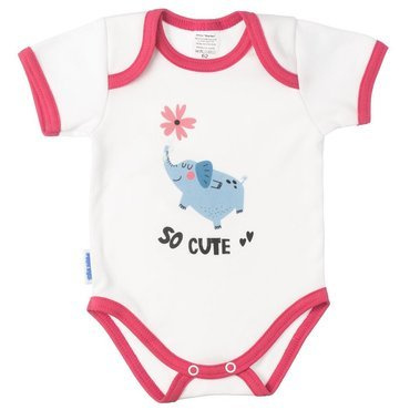 So Cute Martex body niemowlęce krótki rękaw różowy 