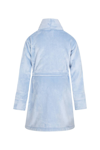 Calido Szlafrok dziecięcy polarowy ByShelly - błękitny