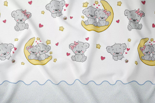 2896 B Kraina Snów Pościel dziecięca bawełniana misie Karo