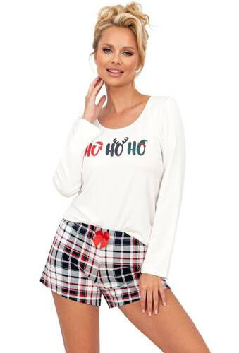 Ho Ho II 1/2  Piżama Damska Donna - biały