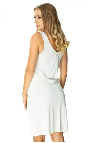 6278 Papilo halka koszula nocna damska Mewa ecru