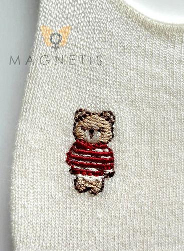 Magnetis YN-251132 – baleriny damskie z wiskozy z silikonem