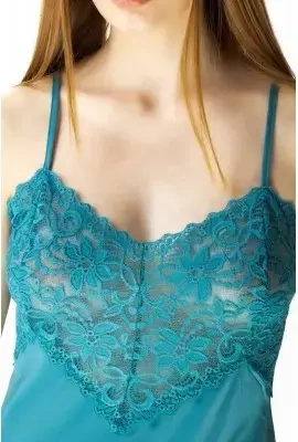 6125 Flamenco koszula nocna damska Mewa morski